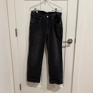 GAP Women’s 90s Loose Mid Rise size 6 Petite Black